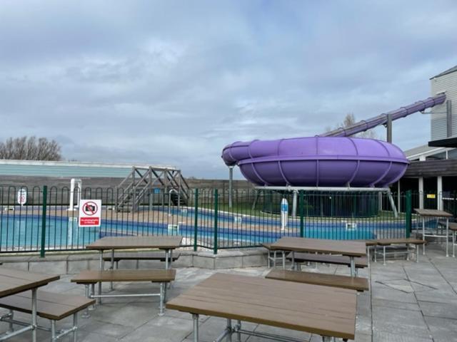 Blackpool Caravan In Haven Marton Mere Holiday Park Exteriör bild